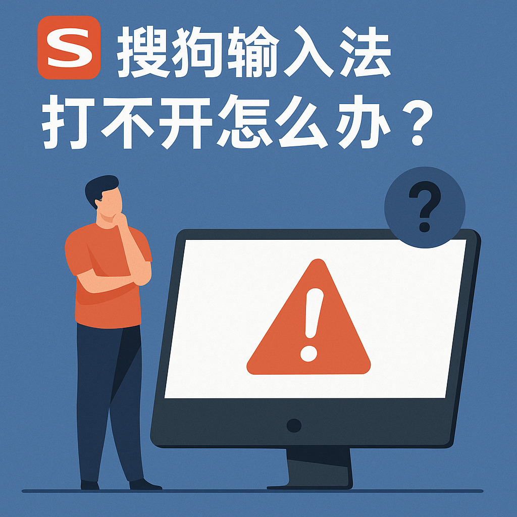 搜狗输入法无法使用怎么办？常见故障解决方法